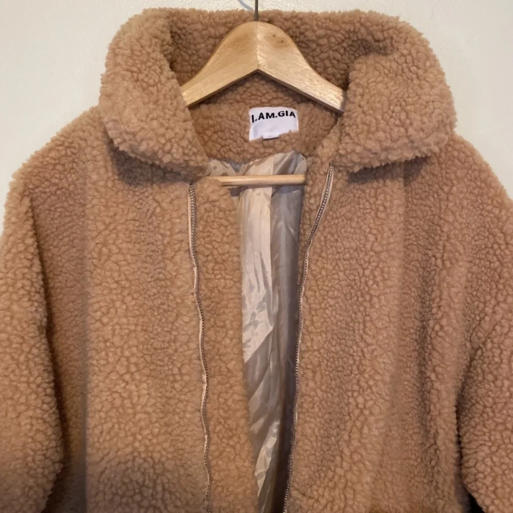 I AM GIA Shearling Pixie Jacket Small - Picture 4 of 9